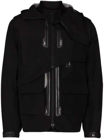 Shop Nike X Mmw Convertible Jacket In Black