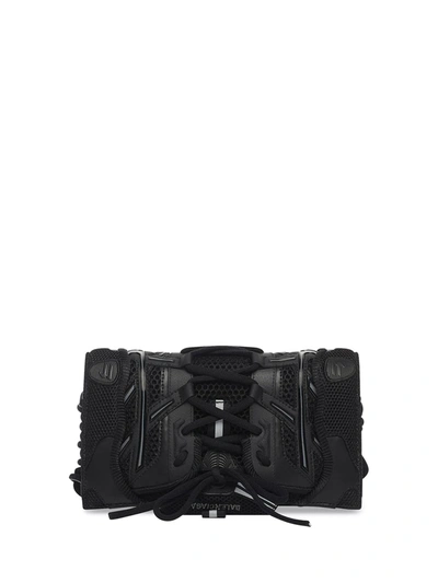 Balenciaga Sneakerhead Phone Holder Bag In Black | ModeSens