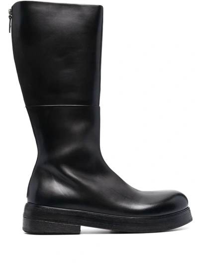 Shop Marsèll Zuccolona Mid-calf Boots In Black