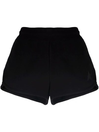 Shop Golden Goose Elasticated Short-shorts In Black
