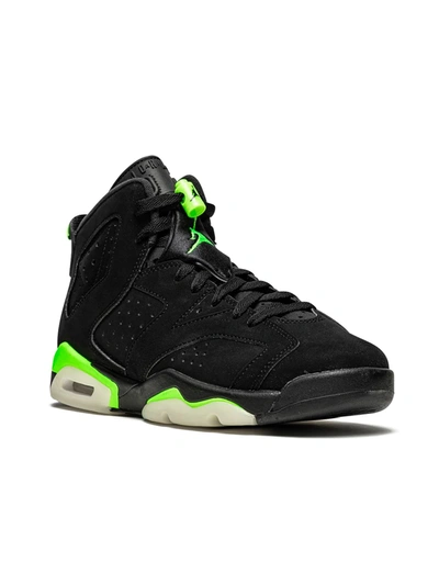 Shop Jordan Air  6 Retro "electric Green" Sneakers In Black