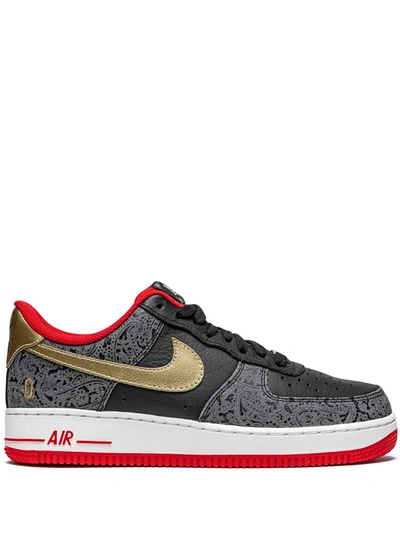 Shop Nike Air Force 1 Low '07 Lx "spades" Sneakers In Black