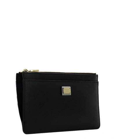 Shop Dolce & Gabbana "dauphine" Card Holder In Black  