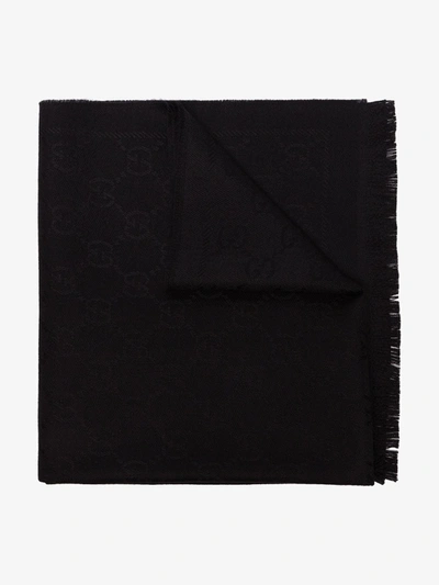 Shop Gucci Scarfs Black