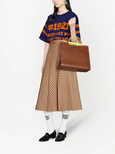 Shop Gucci Skirts Beige