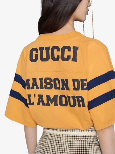 Shop Gucci T-shirts And Polos Blue