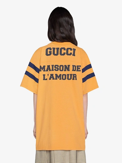 Shop Gucci T-shirts And Polos Blue