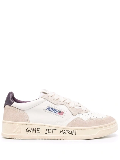 Autry Game Set Match Sneakers In White