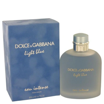 Shop Dolce & Gabbana Light Blue Eau Intense By  Eau De Parfum Spray 6.7 oz