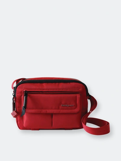 Shop Hedgren Ellie Sustainably Made Shoulder Bag In Red