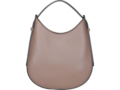 Shop Tod's Small Hobo Bag In Grey