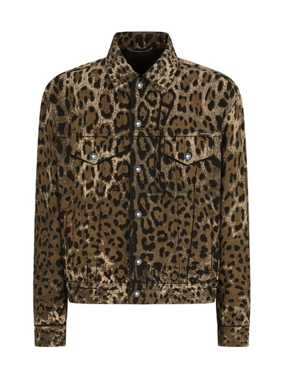 Shop Dolce & Gabbana Leo Jacket In Variante Abbinata