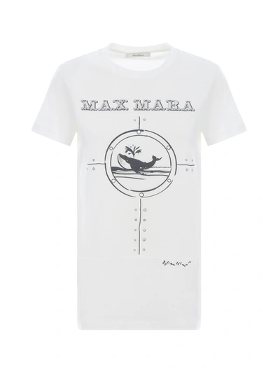 Shop Max Mara Oblo Print In White