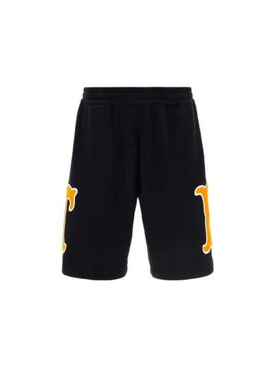 Shop Burberry Chevy Bermuda Shorts In Black