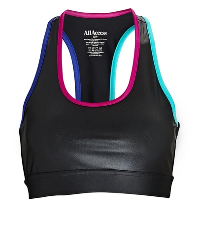 Shop All Access Front Row Sports Bra In Multi