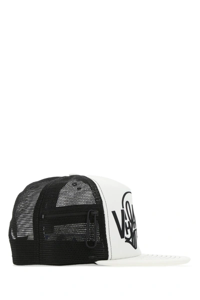 Shop Off-white Two-tone Stretch Polyester And Mesh Baseball Cap  Nd Off White Uomo Tu