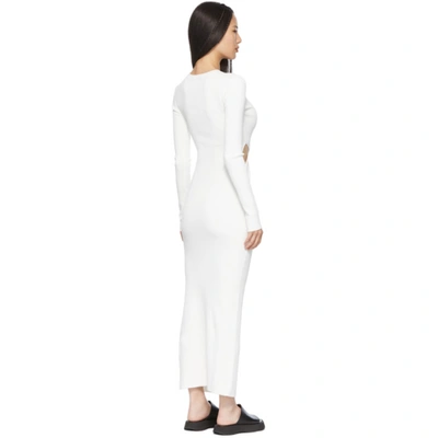 Shop Sir White Celena Dress In Ivory