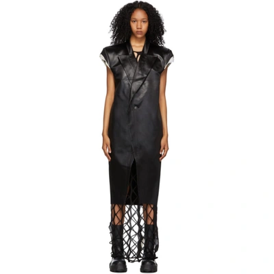 Shop Rick Owens Black Sl Jumbo Tatlin Vest In 09 Black