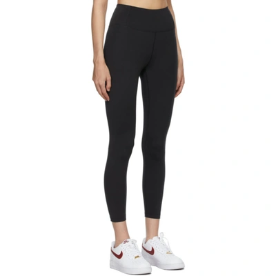Girlfriend Collective Compressive High-rise Stretch-recycled Polyester Leggings In Black