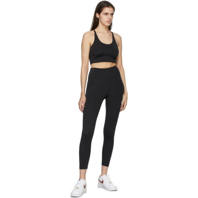 Girlfriend Collective Compressive High-rise Stretch-recycled Polyester Leggings In Black