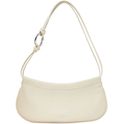 Shop Staud Off-white Tate Bag In Cream