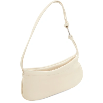 Shop Staud Off-white Tate Bag In Cream