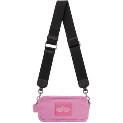 Shop Marc Jacobs Pink 'the Camera' Shoulder Bag In Cyclamen
