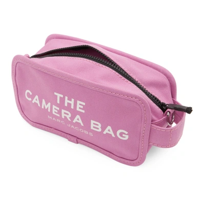 Shop Marc Jacobs Pink 'the Camera' Shoulder Bag In Cyclamen