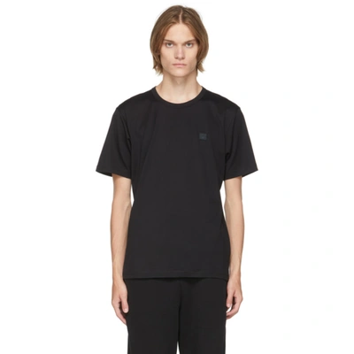 Shop Acne Studios Black Patch T-shirt