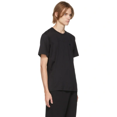 Shop Acne Studios Black Patch T-shirt