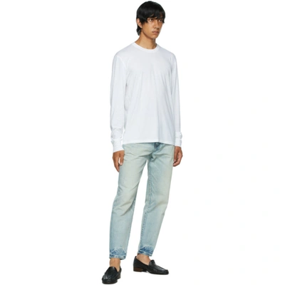 Tom Ford White Round-neck T-shirt In N01 White