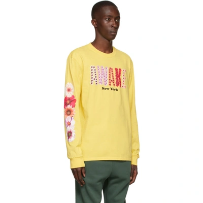 Shop Awake Ny Yellow Bloom Long Sleeve T-shirt