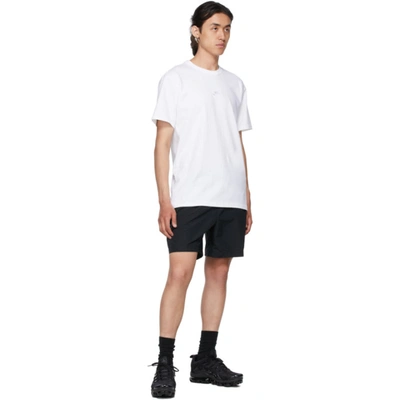 Shop Nike Black Acg Trail Shorts In Black/anthracite/sum