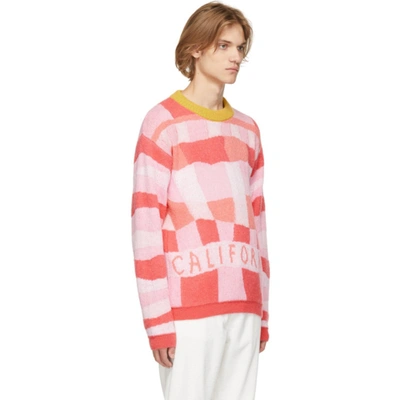 Shop Erl Pink California Sweater