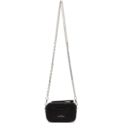Shop Marc Jacobs Black 'the Softshot 17' Shoulder Bag