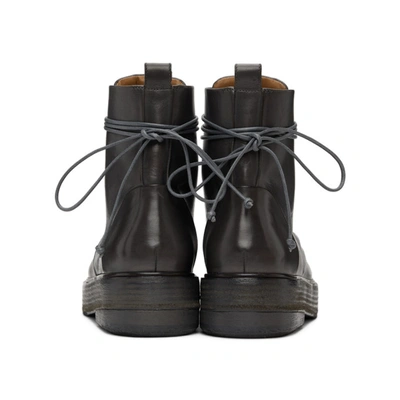 Shop Marsèll Grey Zuccolona Ankle Boots In 260 Lead