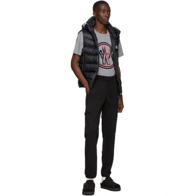 Shop Moncler Black Down Montreuil Vest In 999 Black