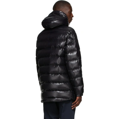 Shop Moncler Black Down Courcillon Jacket In 999 Black