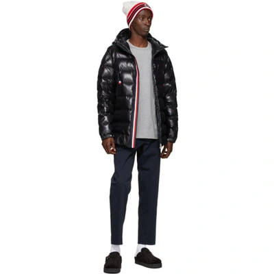 Shop Moncler Black Down Courcillon Jacket In 999 Black