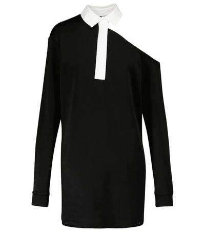 Shop Rta Off-shoulder Minidress In Black