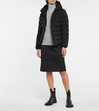 Shop Moncler Bufonie Down Jacket In Black