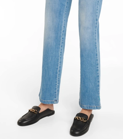 Shop See By Chloé Mahe Leather Loafers In Black