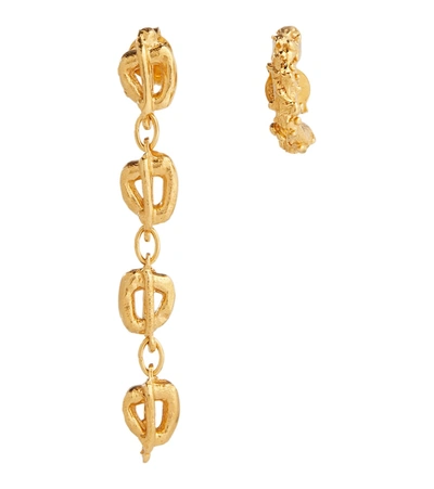 Shop Alighieri The Trailblazer 24kt Gold-plated Earrings
