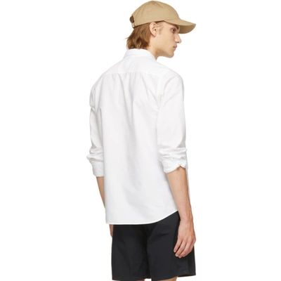 Shop Norse Projects White Oxford Anton Shirt In 0001 White