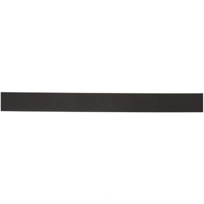 Shop Balenciaga Black Large Rectangle Belt In 1000 Black