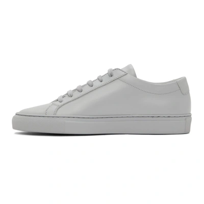 Shop Common Projects Grey Original Achilles Low Sneakers In 7543 Grey