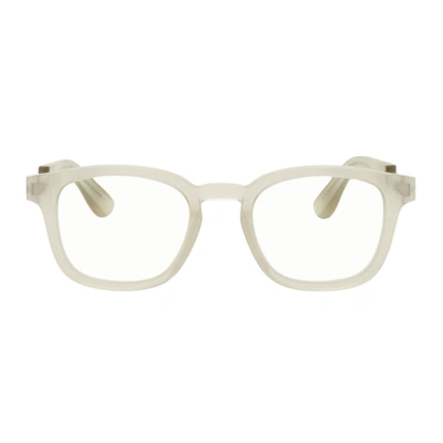 Maison Margiela Transparent Mykita Edition Mmraw020 Glasses In Raw