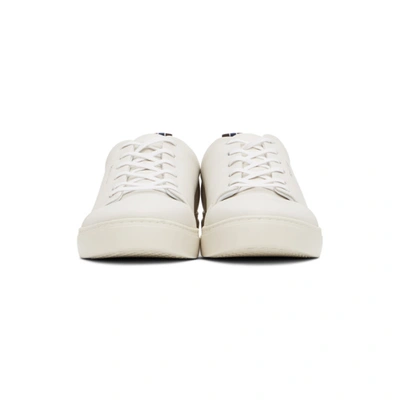 Shop Ps By Paul Smith White Lee Sneakers