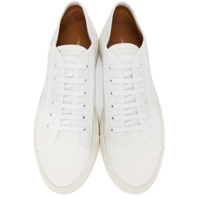 Shop Common Projects White Tournament Low Sneakers