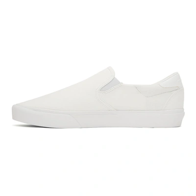 Shop Adidas Originals White Court Rallye Slip Sneakers